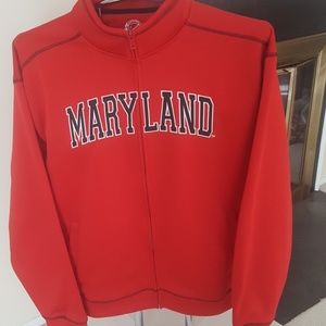 Maryland Zip Up Sweatshirt Jacket XL
